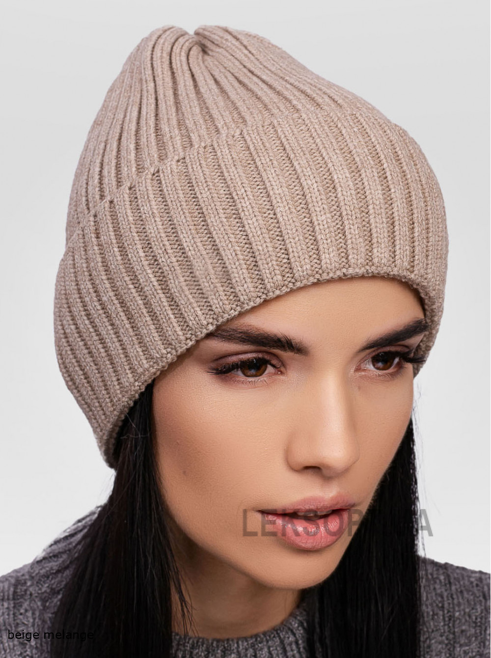 Women's cap with a turn-up Marka
