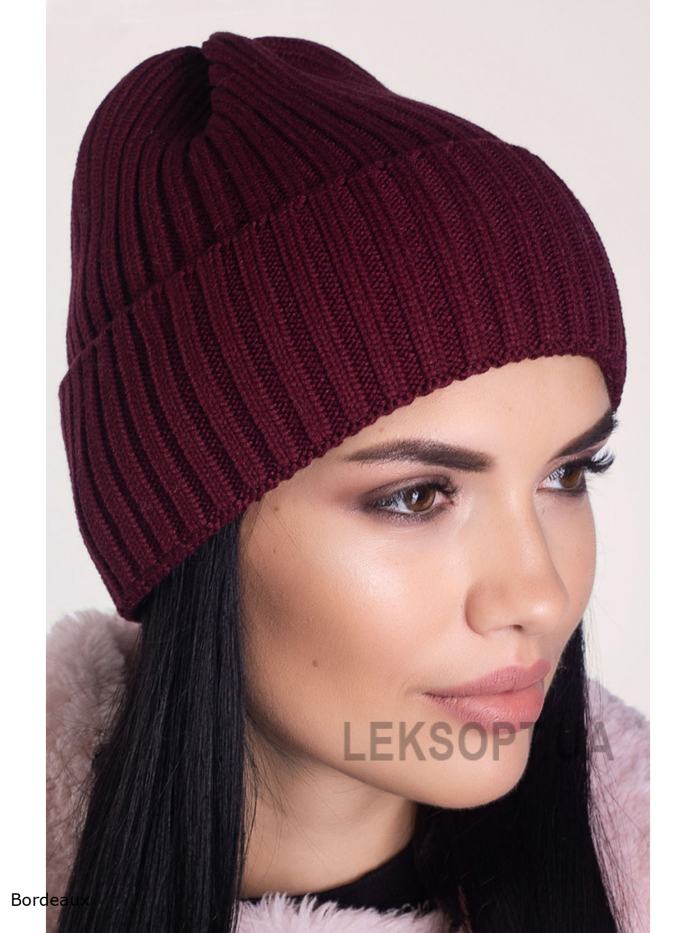Women's cap with a turn-up Marka