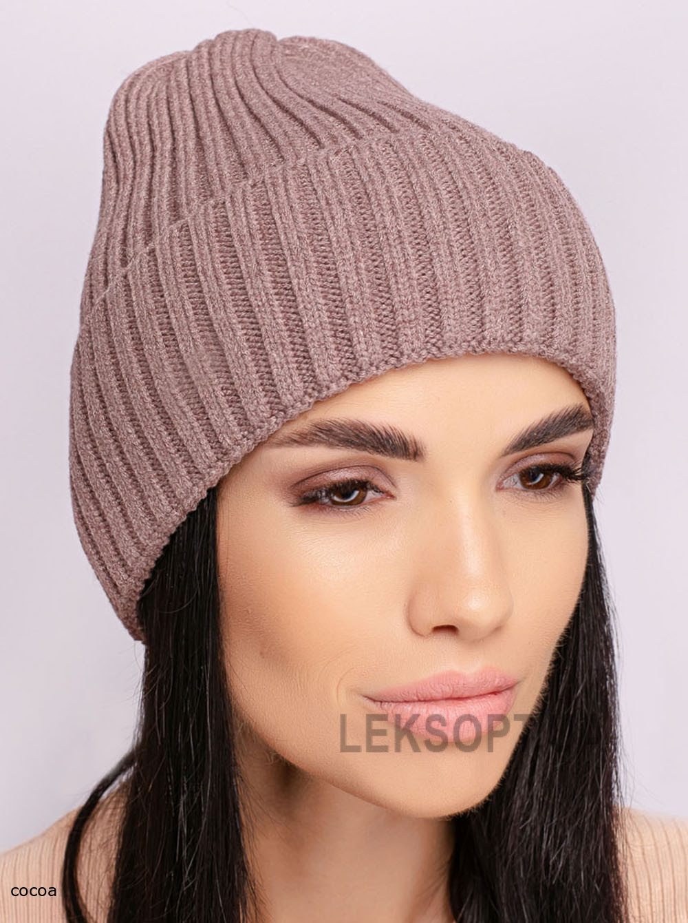 Women's cap with a turn-up Marka