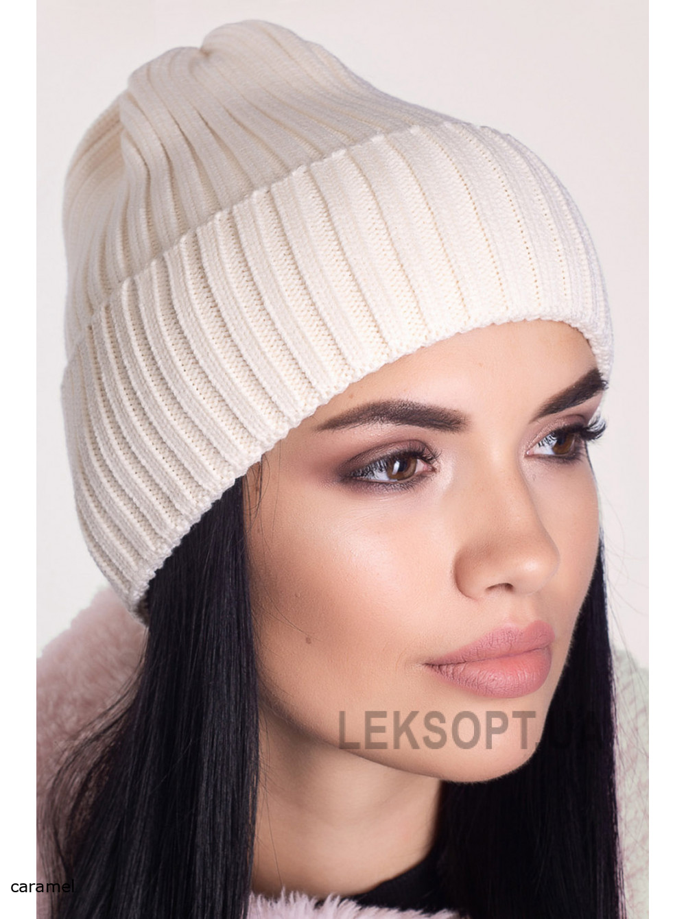 Women's cap with a turn-up Marka