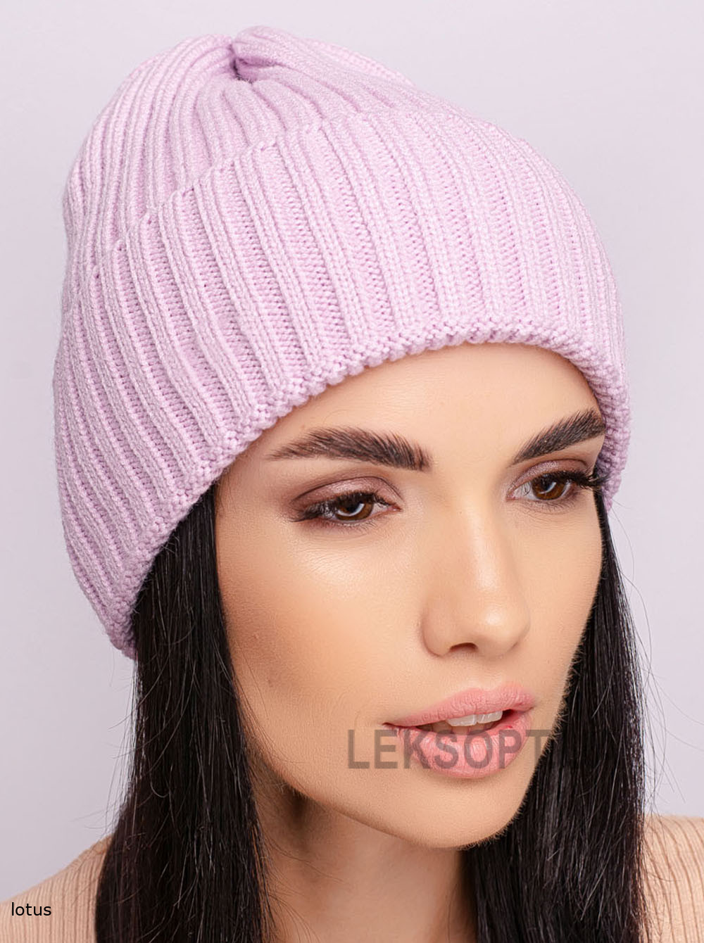 Women's cap with a turn-up Marka