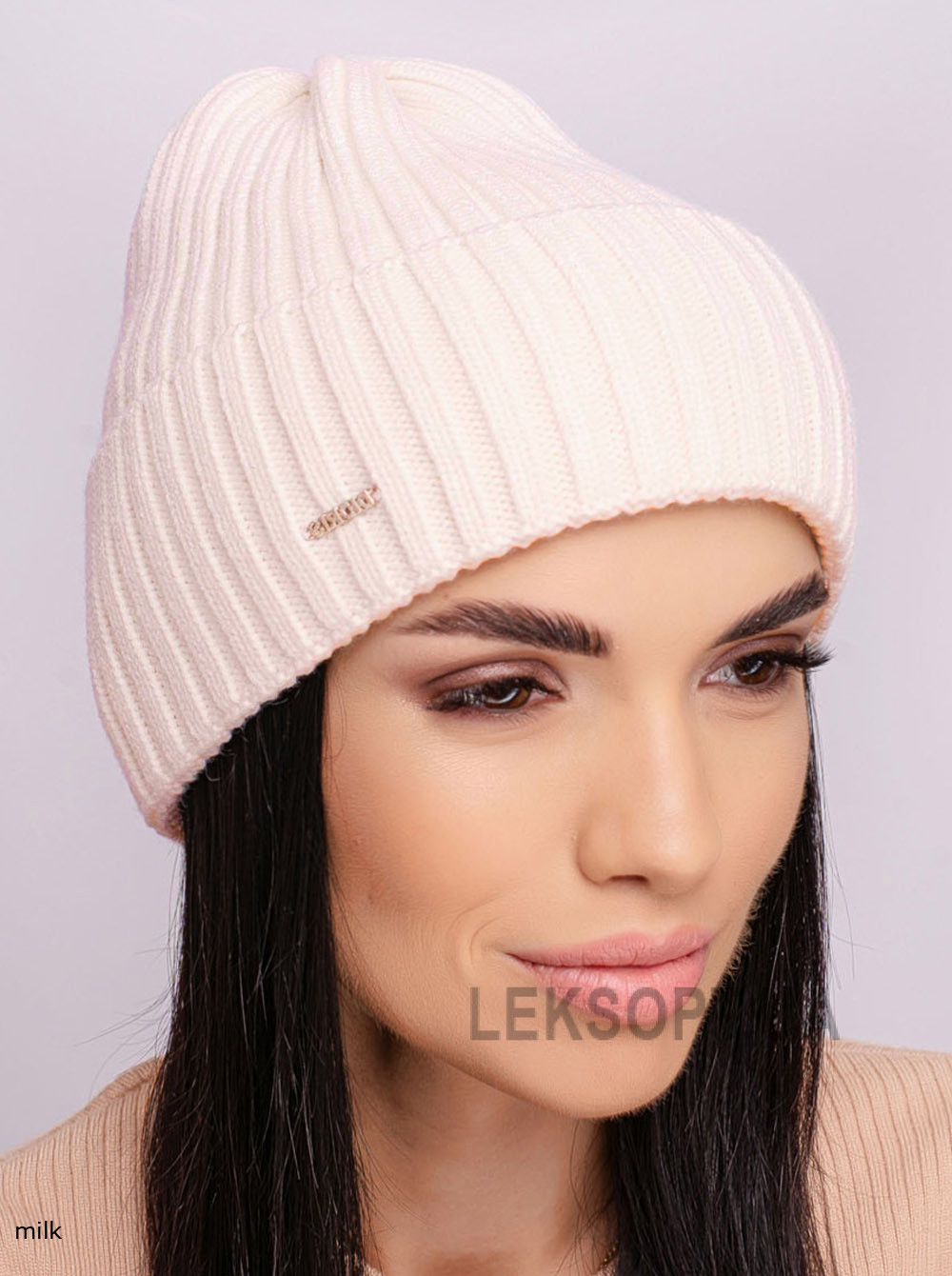 Women's cap with a turn-up Marka