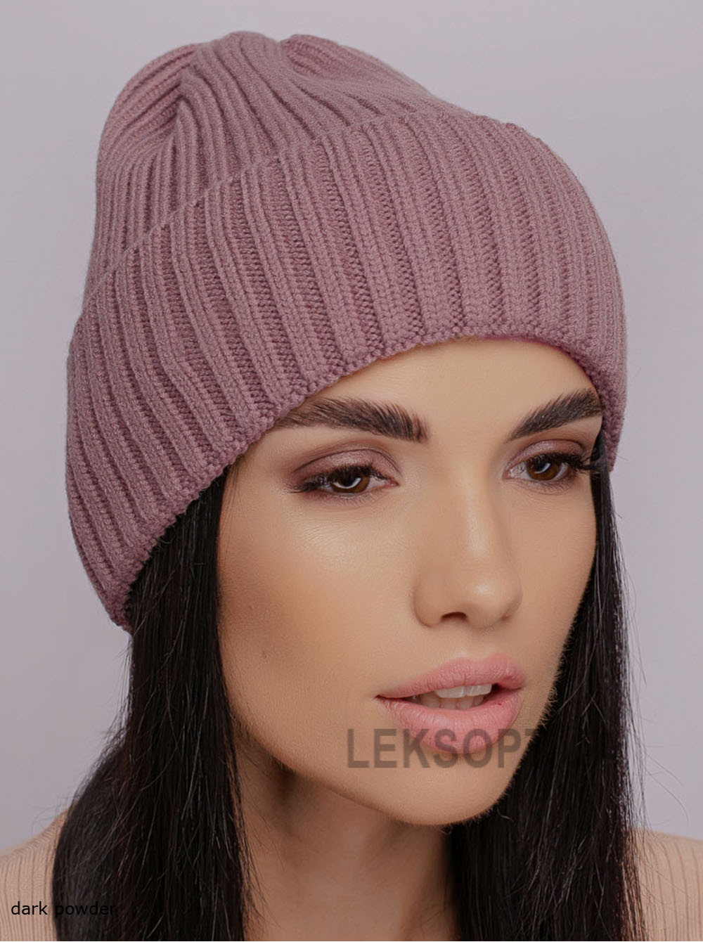 Women's cap with a turn-up Marka