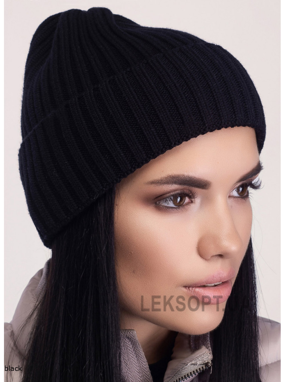 Women's cap with a turn-up Marka