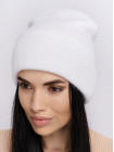 Buy Women's cap with a turn-up Runa white