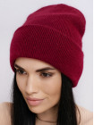 Buy Women's cap with a turn-up Runa Bordeaux
