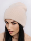 Buy Women's cap with a turn-up Runa light beige