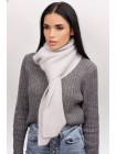 Buy Women's scarf Sapfir light gray