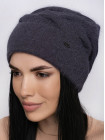 Buy Women's hat with a Fantaziya lapel anthracite