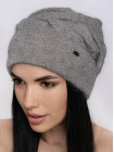 Buy Women's hat with a Fantaziya lapel grey