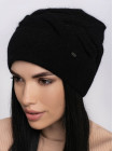 Buy Women's hat with a Fantaziya lapel black