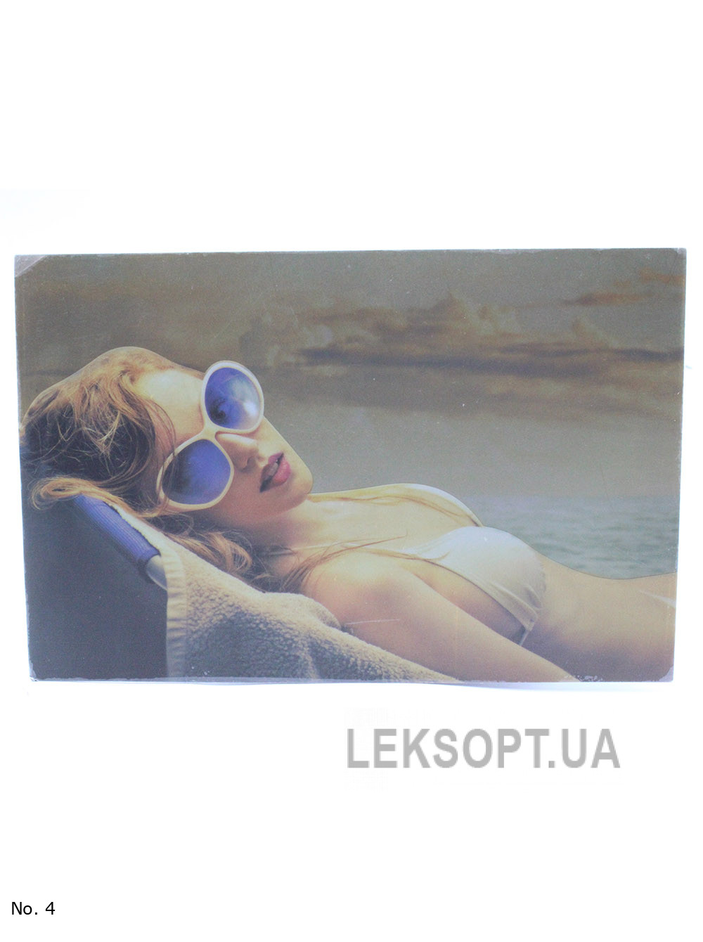 Polarization test of glasses: average