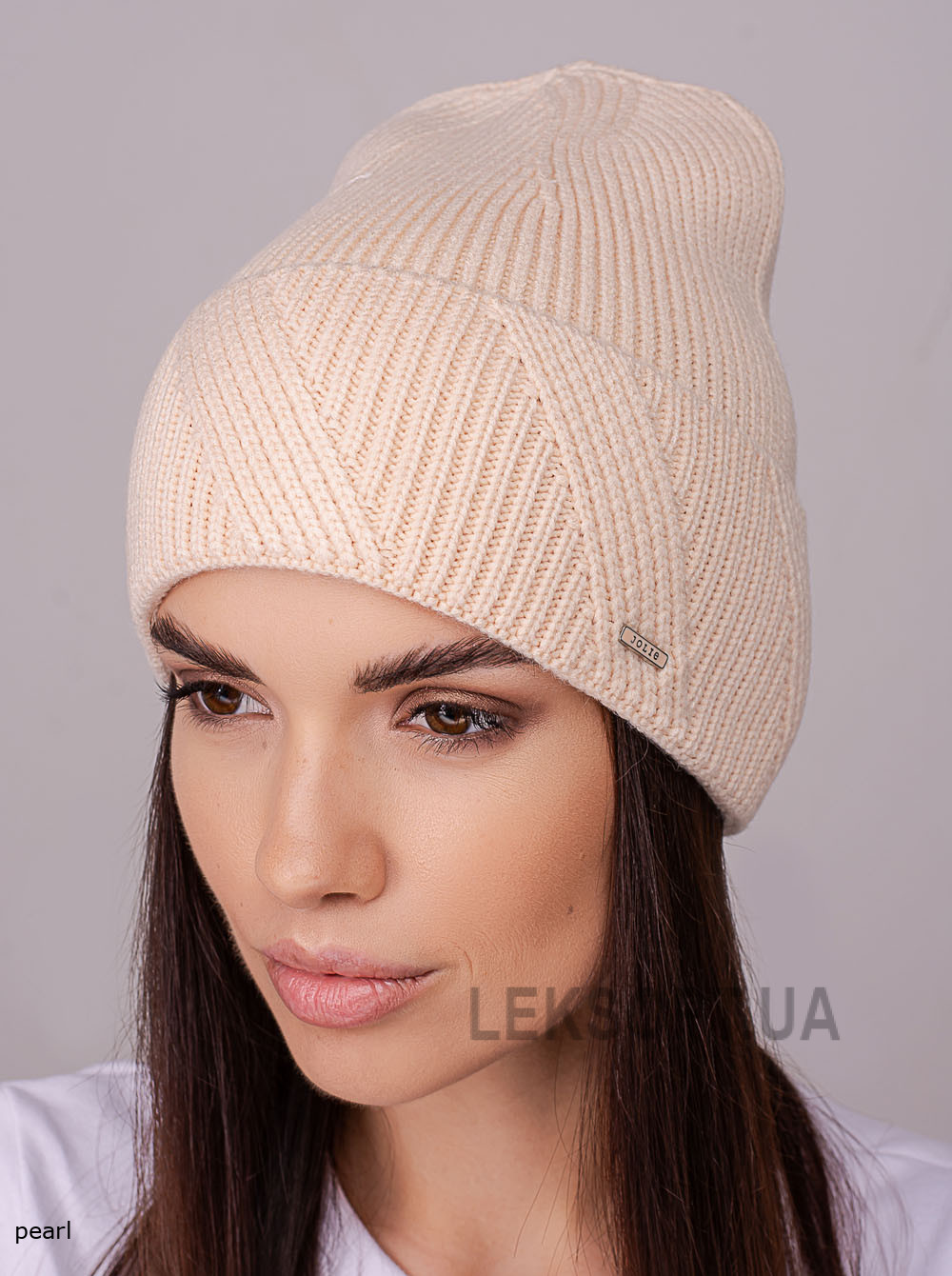 Women's cap with a turn-up Idiliya