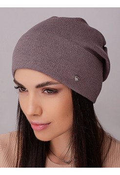 Women's cap with a turn-up "Indigo"