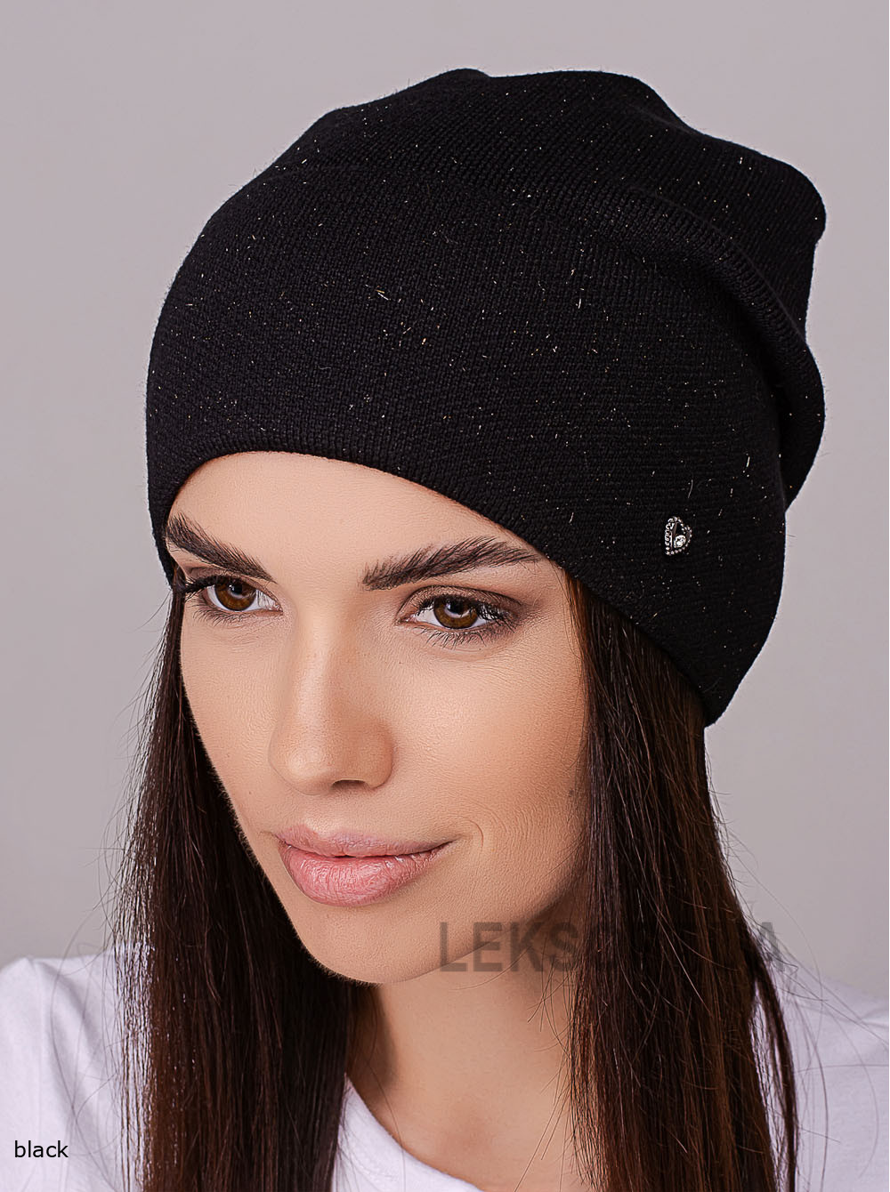 Women's cap with a turn-up Indigo
