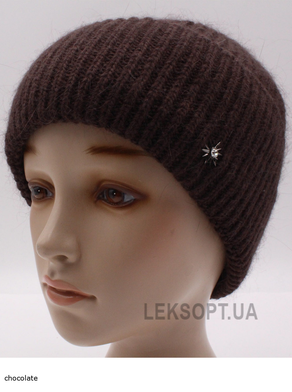 Women's cap with a lapel Al'bina