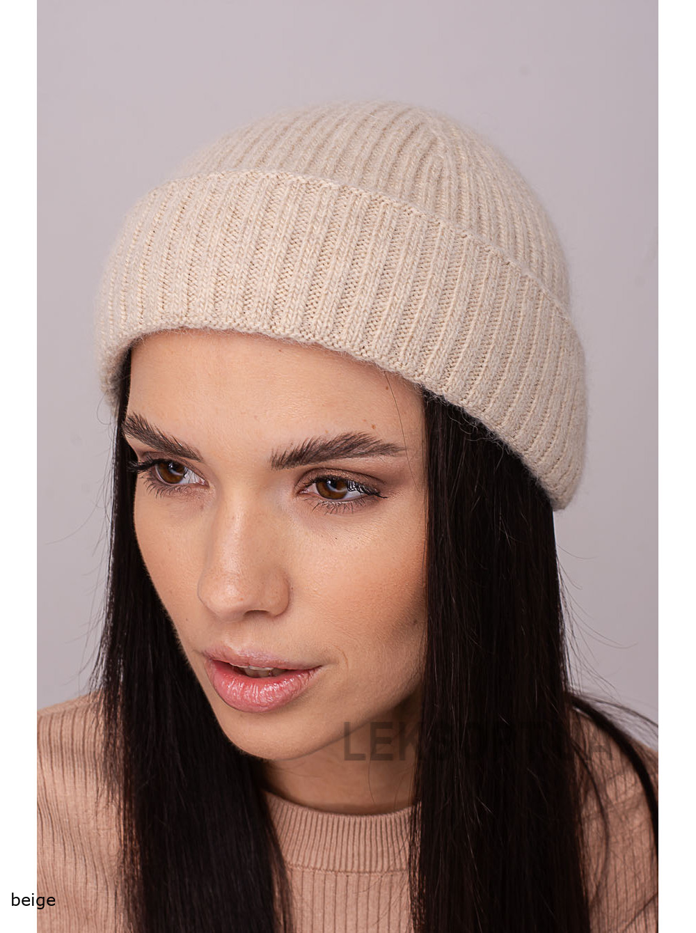 Women's cap with a turn-up Katrin