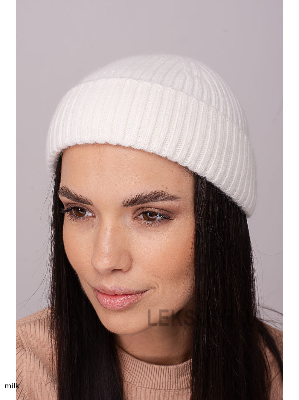 Women's cap with a turn-up Katrin