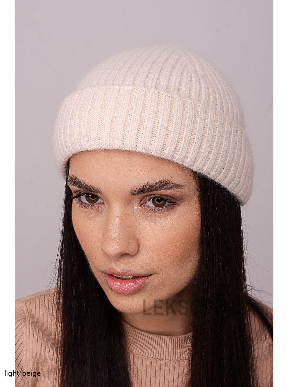 Women's cap with a turn-up Katrin