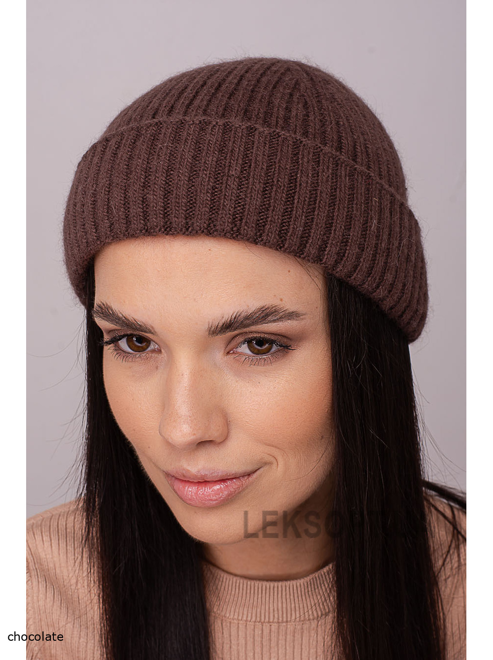 Women's cap with a turn-up Katrin