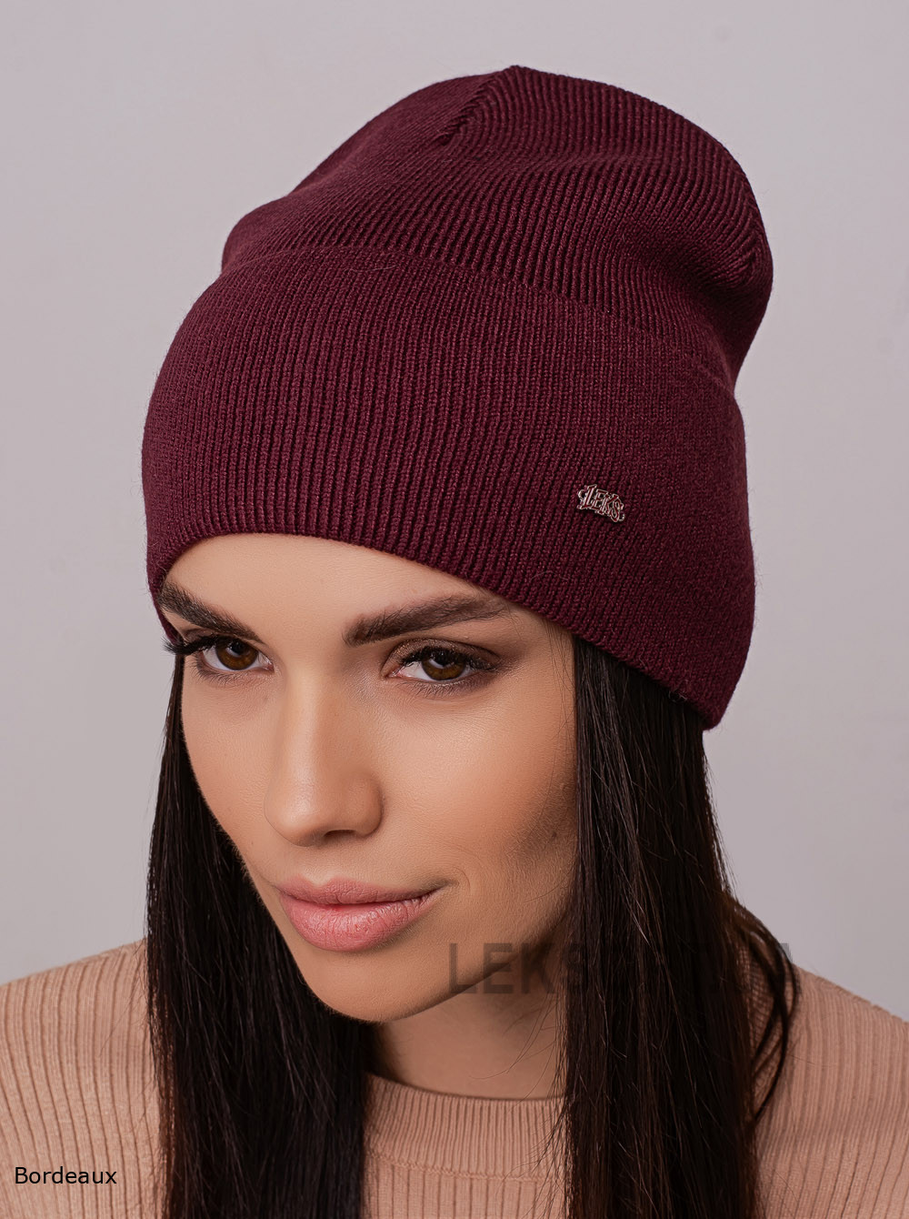 Women's cap with a turn-up Barbaris