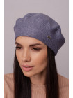 Buy Women's beret Acacia anthracite+lavender