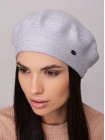 Buy Women's beret Acacia metal+white