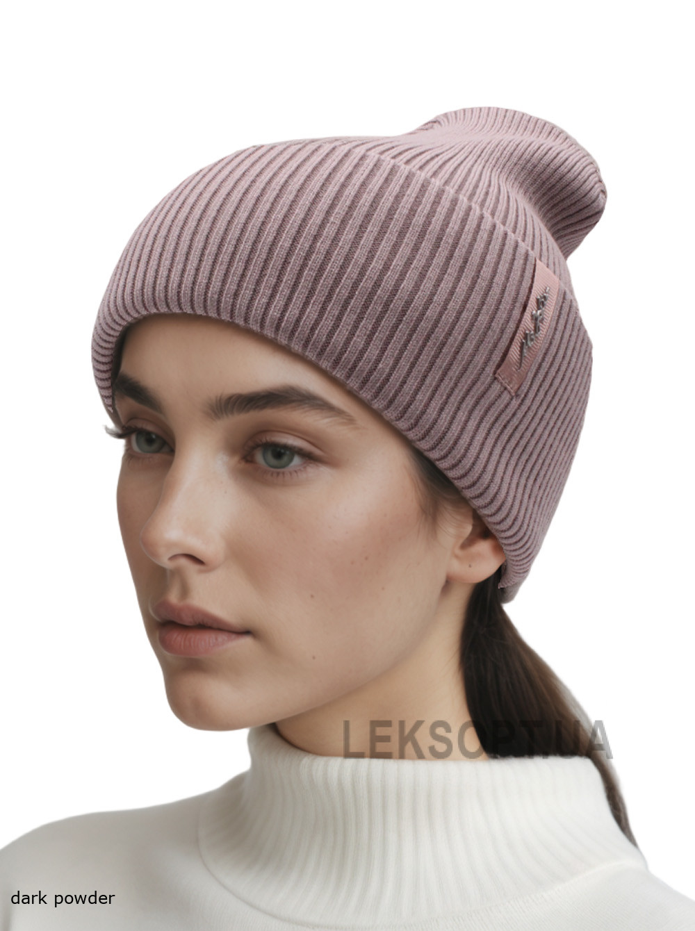 Women's cap with a turn-up Blyuz