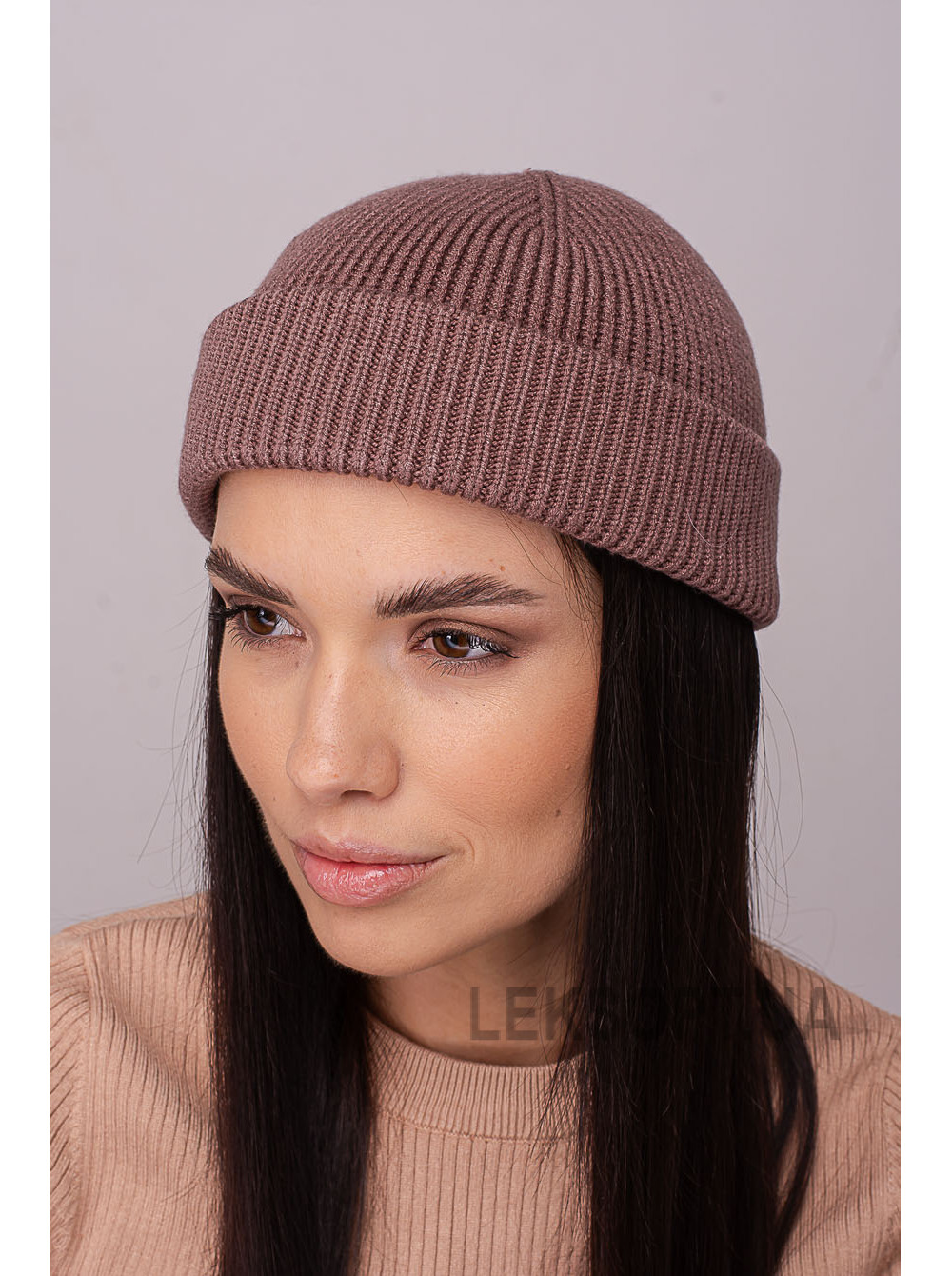 Women's cap with a turn-up Everest