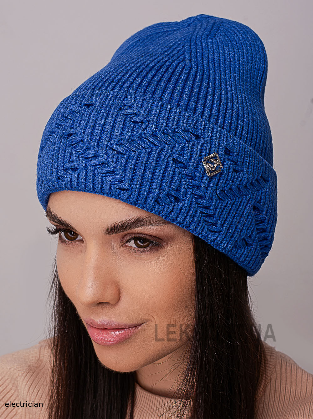 Women's cap with a turn-up Kapri