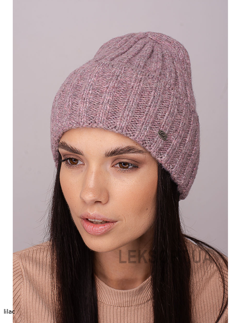 Women's cap with a turn-up Kupava