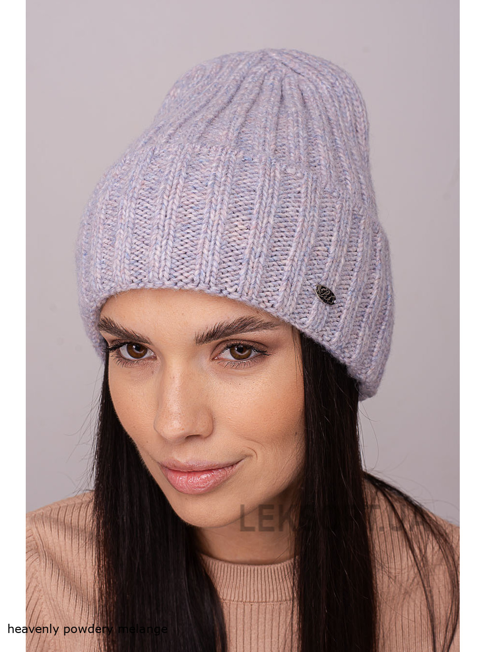 Women's cap with a turn-up Kupava