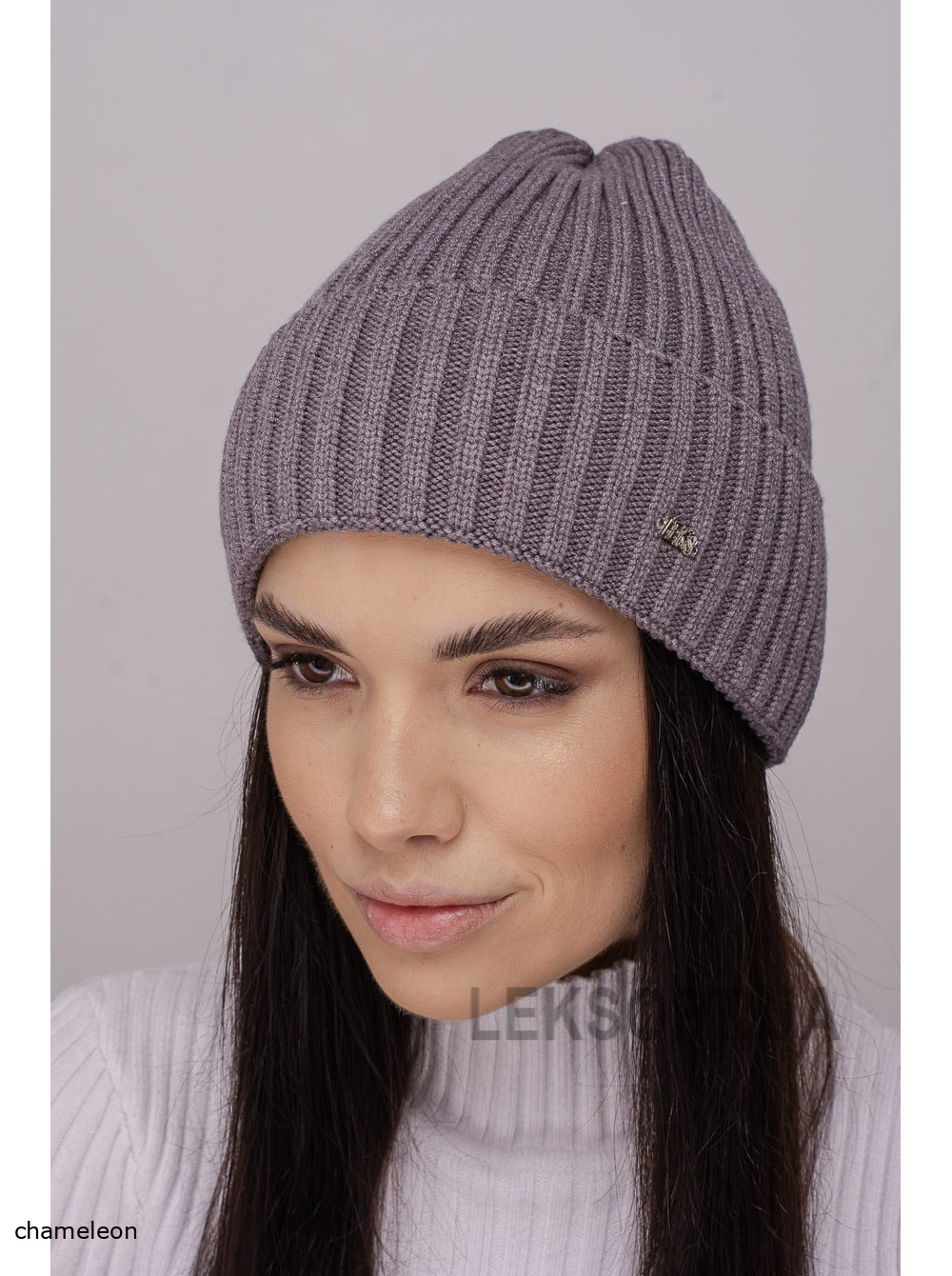 Women's cap with a turn-up Marka