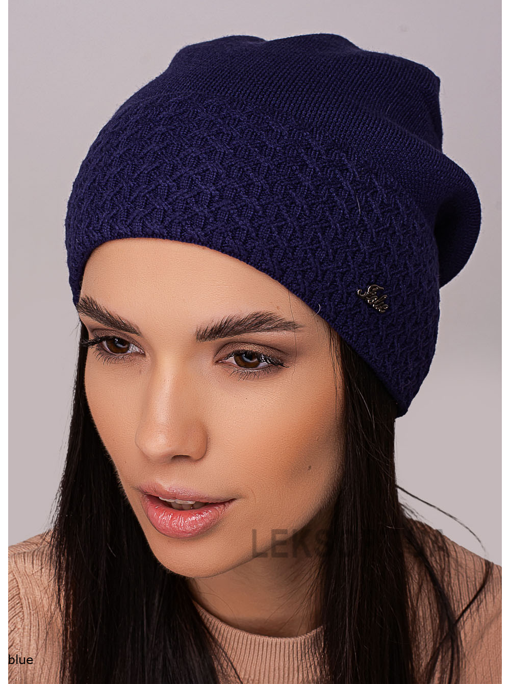 Women's cap with a turn-up Poeziya