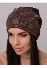 Women's cap with rhinestones "Safari"