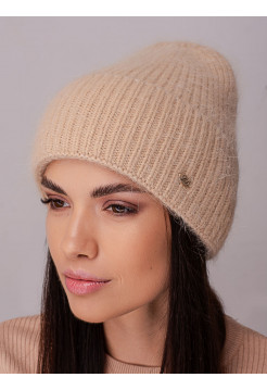 Women's cap with a turn-up "Tryufel'"