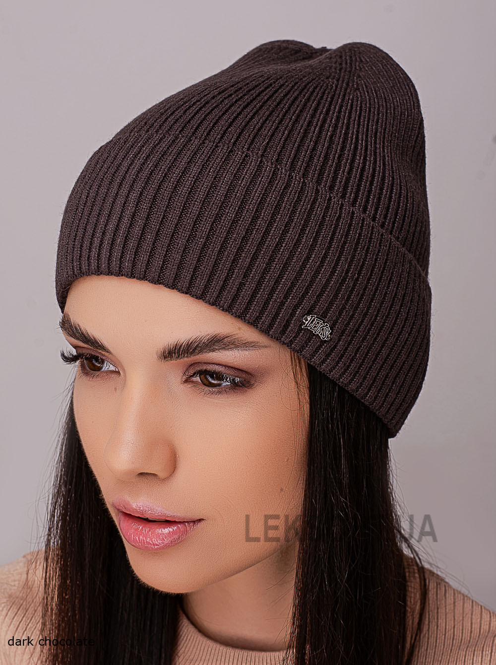 Women's cap with a turn-up Fortuna