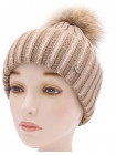 Придбати Жіноча шапка Комета бежевий