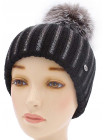 Придбати Жіноча шапка Комета чорний