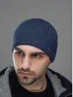 Придбати Чоловіча шапка Макс синій меланж