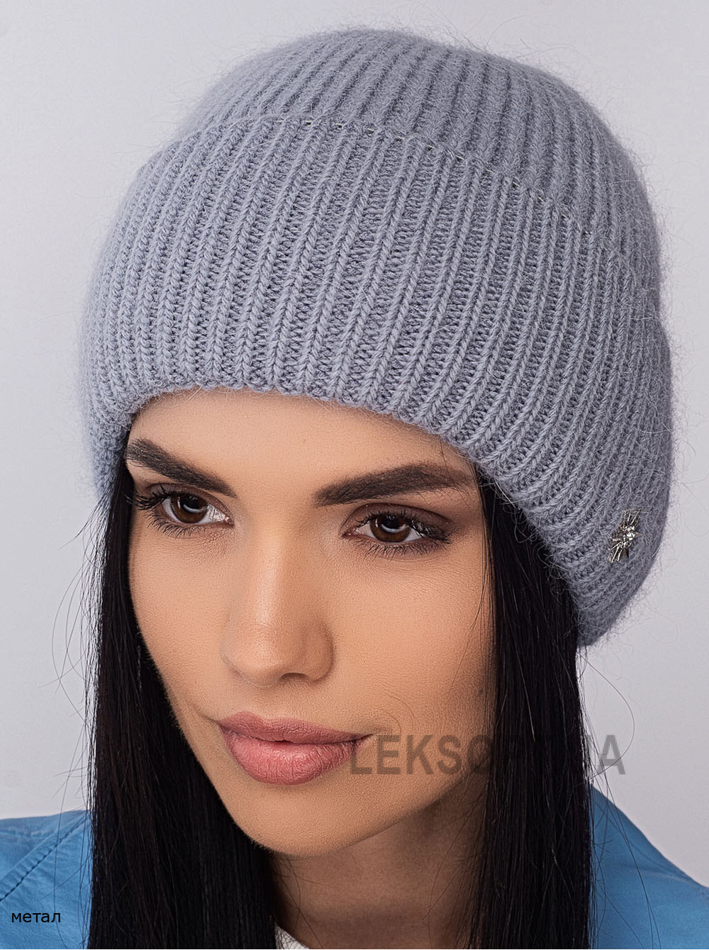 Придбати Жіноча шапка-ковпак з відворотом Альбiна Жіноча шапка-ковпак з відворотом Альбiна