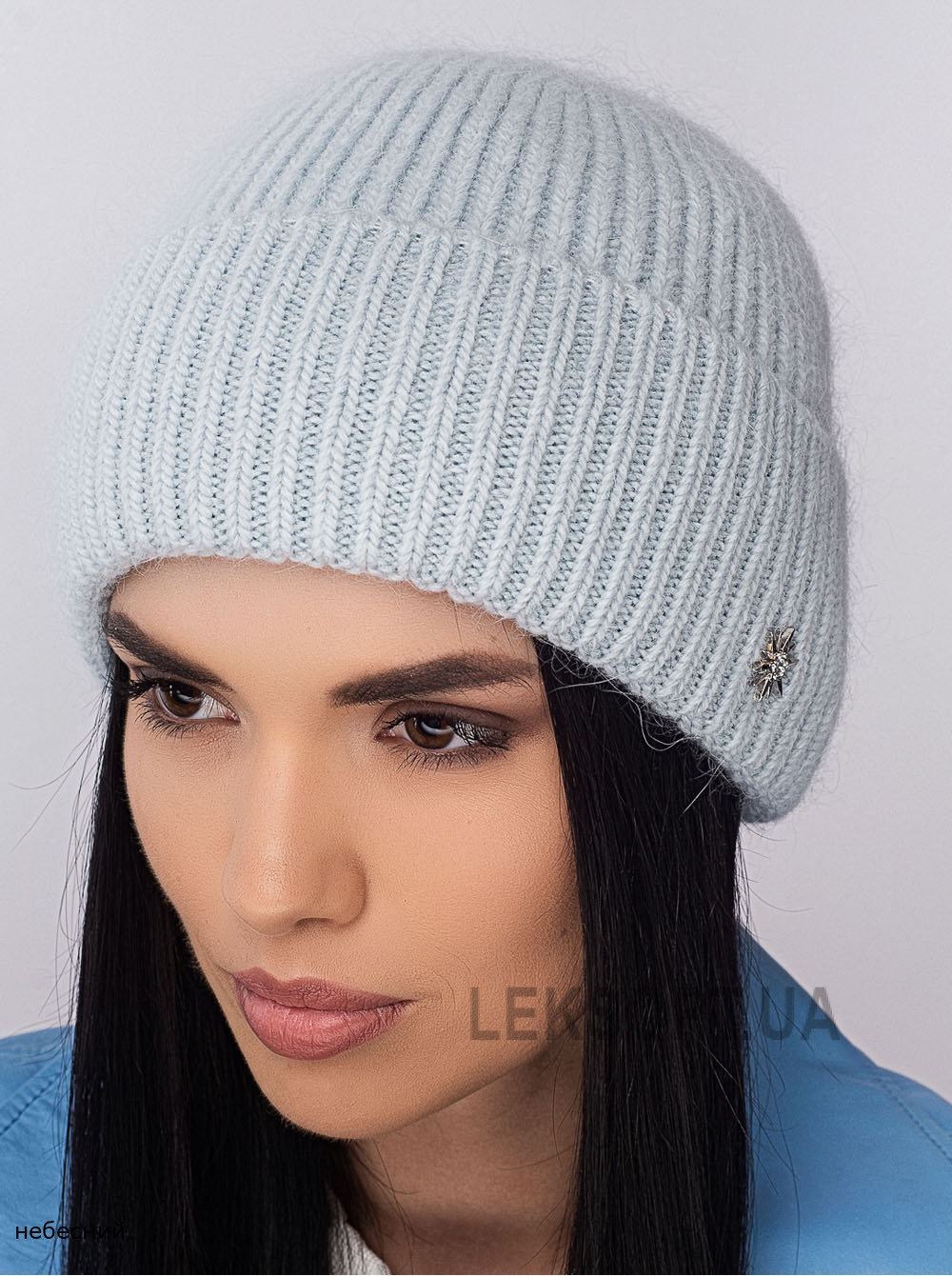 Придбати Жіноча шапка-ковпак з відворотом Альбiна Жіноча шапка-ковпак з відворотом Альбiна