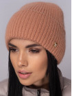 Придбати Жіноча шапка-ковпак з відворотом Альбiна горіховий