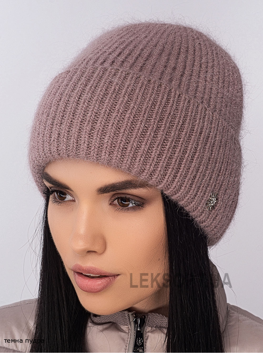 Придбати Жіноча шапка-ковпак з відворотом Альбiна Жіноча шапка-ковпак з відворотом Альбiна