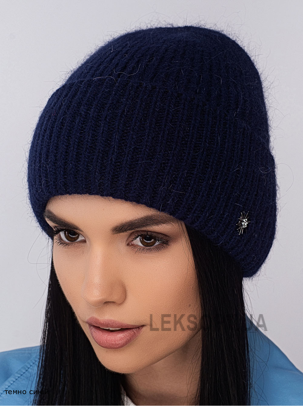 Придбати Жіноча шапка-ковпак з відворотом Альбiна Жіноча шапка-ковпак з відворотом Альбiна