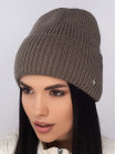 Придбати Жіноча шапка-ковпак з відворотом Альбiна хакі