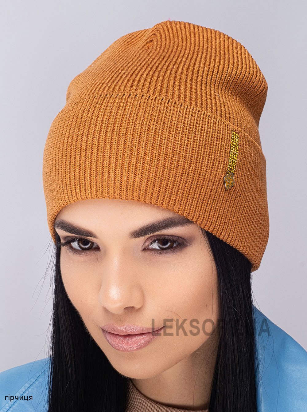 Придбати Жіноча шапка-ковпак з відворотом Красота Жіноча шапка-ковпак з відворотом Красота