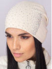 Придбати Жіноча шапка-ковпак зі стразами Ладья перли