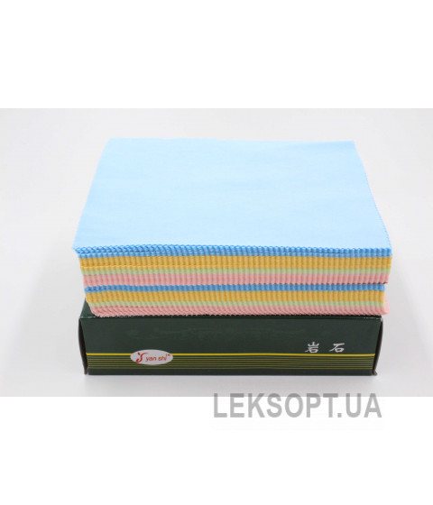 Серветка з мікрофібри 17см 100шт
