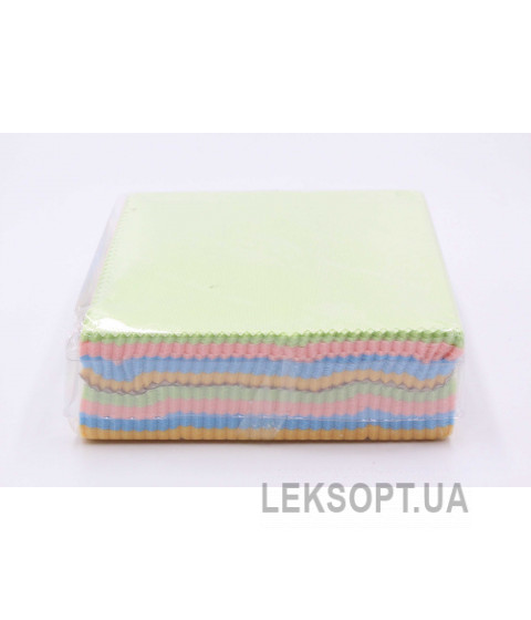 Серветка з мікрофібри 13см 100шт